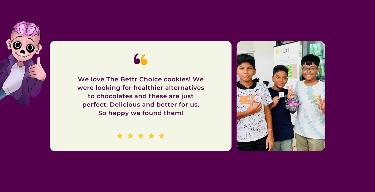 The Bettr Choice Millet cookies