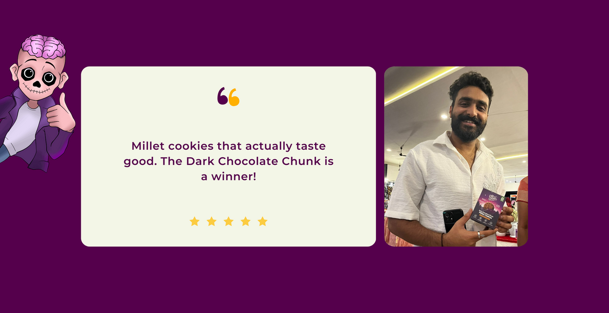 The Bettr Choice Millet cookies