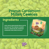 The Bettr Choice Peanut Cardamom Millet Cookies  ingredients